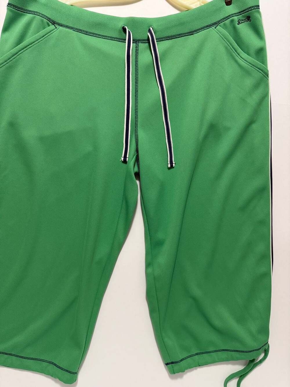 Le Tigre The Classic Green Athletic Mesh Shorts XL